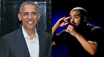 None - Barack Obama (Foto: Chris Radburn/PA Wire) e Drake (Foto: Getty Images / Kevin Winter Equipe)