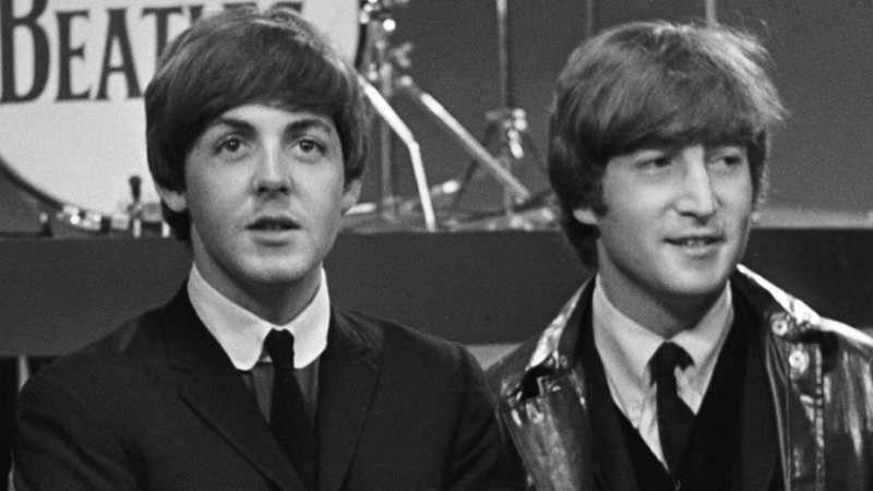 Paul McCartney e John Lennon (Foto: Reprodução/Wikimedia Commons)
