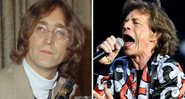 John Lennon (Foto: AP) e Mick Jagger, dos Rolling Stones (Foto: Vit Simanek / AP Images)