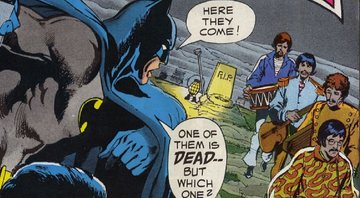 None - Beatles em Batman (Foto: Reprodução / DC Comics)