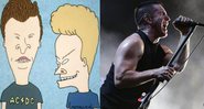 Beavis and Butt-Head e Trent Reznor (Foto1: Reprodução/Aceshowbiz / Foto 2:  MRossi/Divulgação)