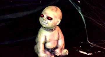 Bebê Diabo no Diário Popular - reprodução