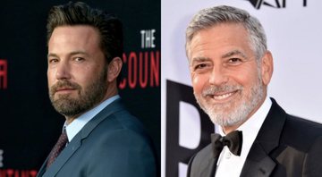 None - Ben Affleck (Foto: Frederick M. Brown / Getty Images) e George Clooney (Foto: Alberto E. Rodriguez/Getty Images)