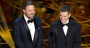 Ben Affleck e Matt Damon no Oscar 2017 (Foto:  Kevin Winter/Getty Images)