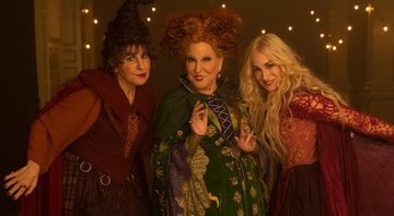 Bette Midler, Kathy Najimy e Sarah Jessica Parker em Abracadabra 2 (Foto: Divulgação / Disney+)
