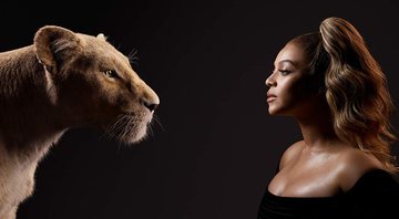 Beyoncé em O Rei Leão (Foto: Kwaku Alston / Divulgação)