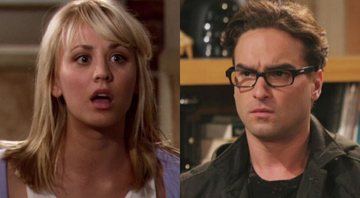 Penny e Leonard em The Big Bang Theory (Foto: Reprodução)