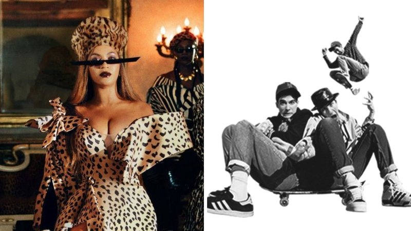Beyoncé em Black is King (Foto: Divulgação) e A história dos Beastie Boys (Foto: Divulgação)