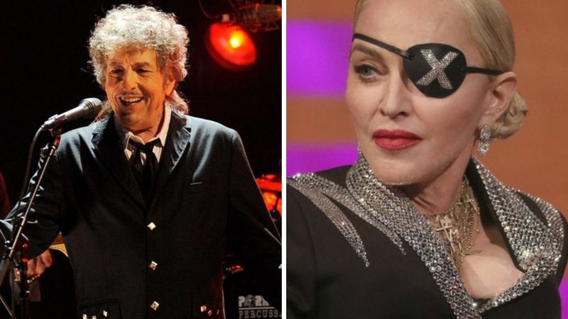 Bob Dylan (Foto: Chris Pizzello / AP) e Madonna (Foto: Press Association via AP Images)