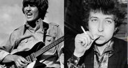 George Harrison (Foto: AP Images) e Bob Dylan (Foto: AP Images)