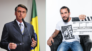 None - Jair Bolsonaro e Rodolfo Abrantes (Foto 1: Gustavo Lima / Câmara dos Deputados / Wikimedia e Foto 2: Divulgação)
