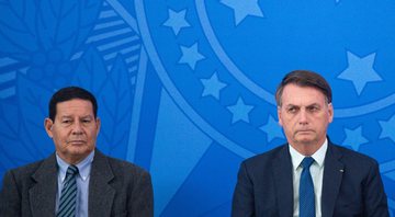 None - Jair Bolsonaro e Hamilton Mourão (Foto: Andressa Anholete/Getty Images)
