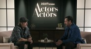 Brad Pitt e Adam Sandler no quadro Actors on Actors, da Variety (Foto:Reprodução/YouTube)