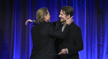 Brad Pitt e Bradley Cooper no Oscar 2020 (Foto: Evan Agostini / Invision / AP)