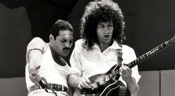 Freddie Mercury e Brian May (Foto: Reprodução / Hollywood Forever)