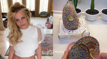 Britney Spears posta ovo de chocolate brasileiro e surpreende fãs no país - Reprodução/Instagram
