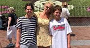 Britney Spears com os filhos Jayden e Sean (Foto: Reprodução/Instagram)