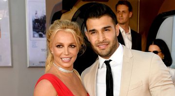 None - Britney Spears e Sam Asghari (Foto:  Kevin Winter/Getty Images)