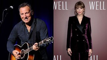 Bruce Springsteen (Foto: Ilya S. Savenok/Getty Images for Academy of Motion Picture Arts and Science) e Taylor Swift (Foto: Dimitrios Kambouris/Getty Images)