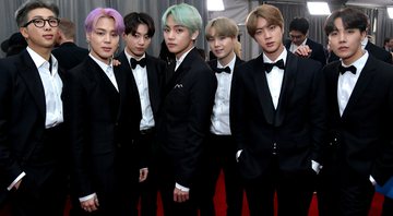 None - BTS no Grammy 2019 (Foto: Neilson Barnard/Getty Images for The Recording Academy)