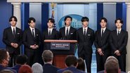 BTS na Casa Branca (Foto: Kevin Dietsch / Getty Images)