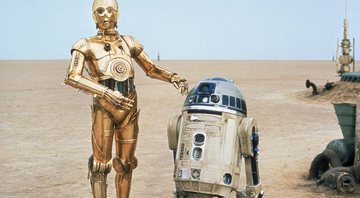 C-3PO e R2-D2 (Foto: reprodução/vídeo)