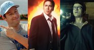 Adam Sandler, Nicolas Cage e Dylan Minnette protagonizam alguns dos piores filmes da década de 2010 (Foto 1: Reprodução/ Foto 2: Divulgação/ Foto 3: Reprodução)