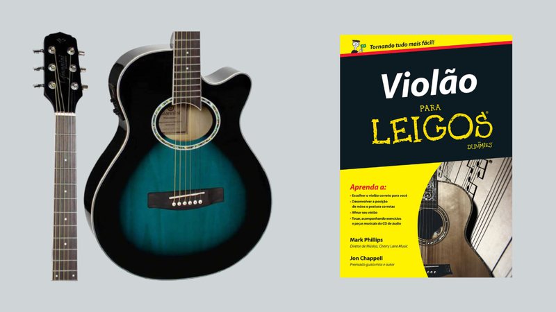 Confira livros e modelos de violões incríveis para começar a praticar