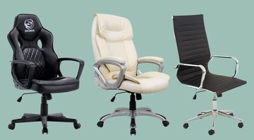 Selecionamos 10 cadeiras incríveis para quem deseja trabalhar com mais conforto - Reprodução/Amazon