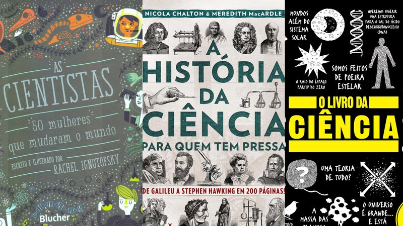 Selecionamos 5 livros para celebrar o Dia Nacional da Ciência e do Pesquisador