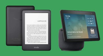 Kindle, Echo Dot, Fire Tv Stick Lite e outros dispositivos que vão te conquistar - Reprodução/Amazon