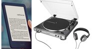 Toca-discos, Kindle, Echo Show e outros itens para você aproveitar - Reprodução/Amazon