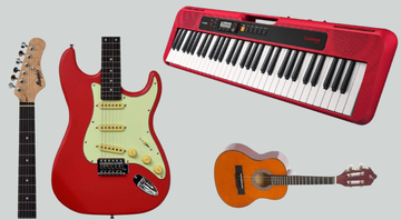 Selecionamos 10 instrumentos incríveis que vão conquistar os apaixonados por música - Reprodução/Amazon