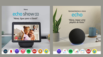 Echo Dot, Fire TV Stick e outros dispositivos com Alexa que vão te conquistar - Reprodução/Amazon
