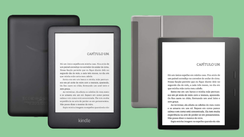 Selecionamos 5 modelos do Kindle para você escolher o seu favorito