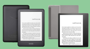 Selecionamos 4 modelos do Kindle para você escolher o seu favorito - Reprodução/Amazon