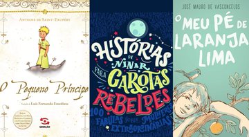 O Pequeno Príncipe, Histórias de Ninas Para Garotas Rebeldes e outros livros infantis que todo adulto precisa conhecer - Reprodução/Amazon