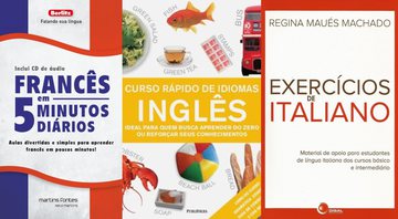 Selecionamos 15 livros que vão te ajudar na hora de estudar outros idiomas - Reprodução/Amazon