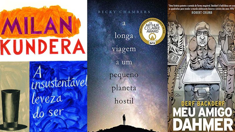 De romance a ficção científica, selecionamos 5 livros que você precisa conhecer