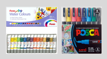 Cadernos, canetas e outros produtos em oferta para garantir na Amazon - Reprodução/Amazon