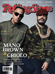Capa Revista Rolling Stone 142 - Mano Brown e Criolo unem trajetórias nos palcos e refletem sobre o futuro do hip-hop e do país