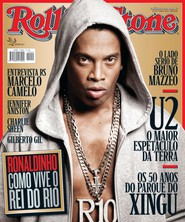 Capa Revista Rolling Stone 55 - Como vive Ronaldinho Gaúcho, o Rei do Rio