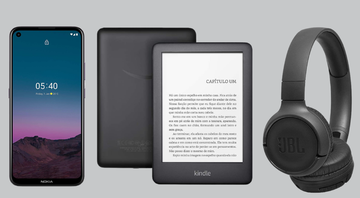 Kindle, smartphone, Echo Dot e outros eletrônicos para presentear o seu pai - Reprodução/Amazon