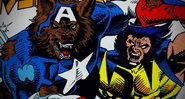 Capitão América como Lobisomem e Wolverine em Captain America #405 (Foto: Reprodução)