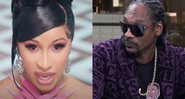 Cardi B no Clipe de' WAP' e Snoop Dogg (foto: reprodução/ Youtube)