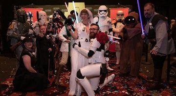 Casamento com tema Star Wars (Foto: Reprodução)