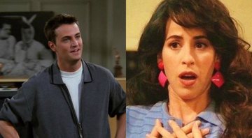 Chandler (Foto: Reprodução) e Janice (Foto: Reprodução)