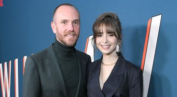 None - Charlie McDowell e Lily Collins (Foto: Charley Gallay/Getty Images for Netflix)