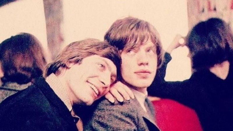 Charlie Watts e Mick Jagger, dos Rolling Stones (Foto: Reprodução/Instagram/@mickjagger)