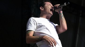 None - Chester Bennington, ex-vocalista do Linkin Park (Foto: AP)